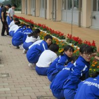 花いっぱいの学校づくり