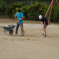 ９月７日（月）２　６年生，ありがとう