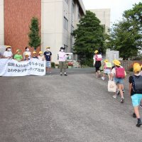 あいさつ運動展開中！～今朝の登校の様子～