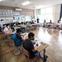 地域のお客様が授業を参観されました！