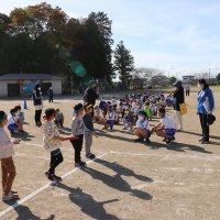 昼休みに，運動会の練習を行いました！