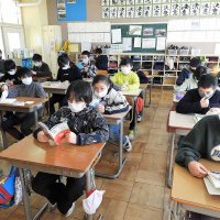 ２月２６日（土）授業日＆PTA役員等の引き継ぎ＆今日の様子