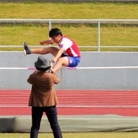 １０月１４日（金）　市小学校陸上記録会　ご声援ありがとうございました