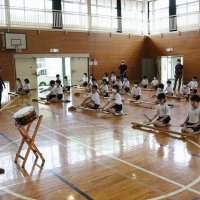 天神ばやし太鼓の練習が始まりました！