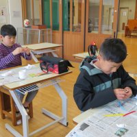 小学校３年生　図工の授業を紹介します。