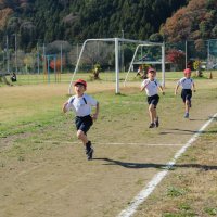 小学校校内持久走大会