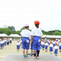 運動会予行練習