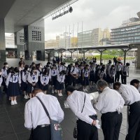 3年生　修学旅行　班別行動開始