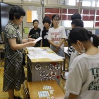 夏休みの前に、校長賞の表彰をしました