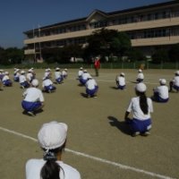 ６年生　陸上練習
