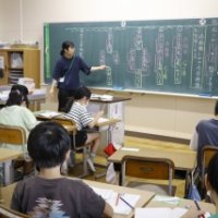 ４年生　教育実習生の授業
