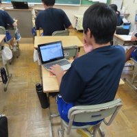 社会科の学習の様子