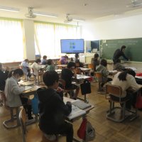 ５、６年生の授業（11/27）の様子です