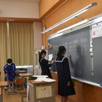 縦割り清掃に向けて