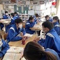 ３年生の授業では･･･