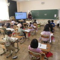 １、２年生の授業（12/9）の様子です