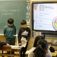 4年生　外国語活動が楽しかったよ
