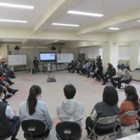 瑞竜中学校区の教職員で合同研修をしました