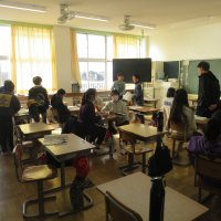 ５、６年生の授業（1/9）の様子です