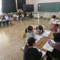 １、２年生の授業（1/14）の様子です