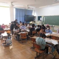 ３、4年生の授業（1/14）の様子です