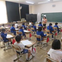 １、２年生の授業（1/15）の様子です