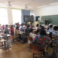 ３、4年生の授業（1/15）の様子です