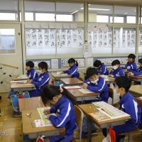 3年生　漢字練習をがんばっています