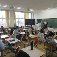 ５、６年生の授業（1/21）の様子です