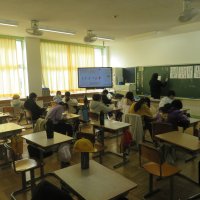 ５、６年生の授業（1/24）の様子です