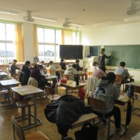 ５、６年生の授業（1/28）の様子です