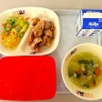本日の給食の紹介