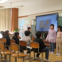 授業参観がありました。