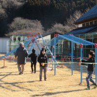 小学４年生　遊具大変身！