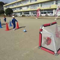 1年生　サッカー教室をしました！