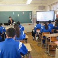 ３年生の道徳の授業