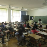 ３、4年生の授業（2/17）の様子です