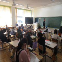 ５、６年生の授業（2/20）の様子です