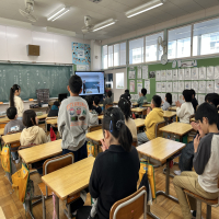 2月20日の太田小の様子です。