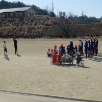 ５、６年生の授業（2/26）の様子です