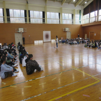 ６年生を送る会を行いました
