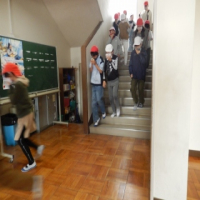 避難訓練を行いました。