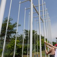 ６月　３日（水）　登り棒の完成　２