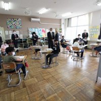 お客様が授業を参観されました！