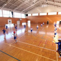 今日初めて成功した技もあるそうです！～なわとび記録会３，４年～