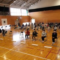 卒業式の予行練習をおこないました！