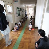 去年より，どれだけ背が伸びたかな？