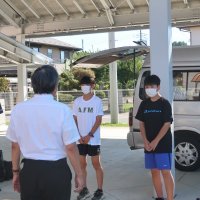 関東大会に向けて出発