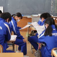 英語の授業　３年１組