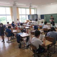 ５、６年生の授業（5/27）の様子です